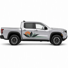 Autocollant en vinyle Agave Solstice Desert Sun pour porte latérale Nissan Frontier_2