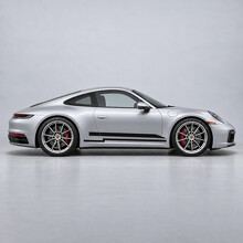 Autocollant Vinyle Latéral Rayures Incrustées Heritage pour Porsche 911 2020_2