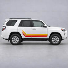 Autocollant Vinyle Latéral Rayures Heritage Low Sweep pour Toyota 4Runner N280 2009-2024_2