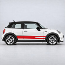 Autocollant vinyle latéral Club Sprint Stripes pour MINI Cooper 2014_2