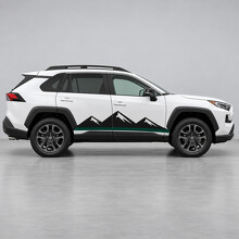 Autocollant vinyle latéral Trois Crêtes pour Toyota RAV4 5e génération (XA50) 2018-2025_2