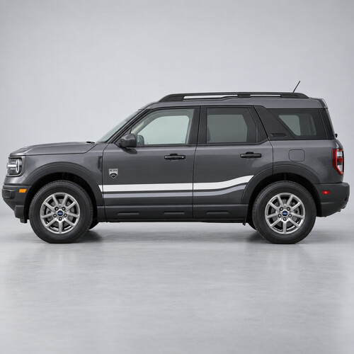 Autocollant vinyle latéral Double Return pour Ford Bronco Sport 2023