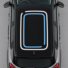 Autocollant Vinyle Toit Capsules Ouvertes pour Citroën C3 2022-2026_2