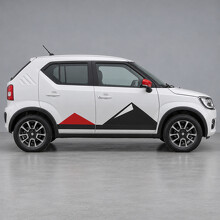 Autocollant Vinyle Latéral Twin Peak Terrace pour Suzuki Ignis FF21S 2017-2020 Pré-Facelift_2