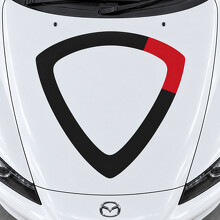 Autocollant Vinyle Décalque Capot Open Core Rotor pour Mazda RX-8 SE3P 2008-2012 Restylage_2