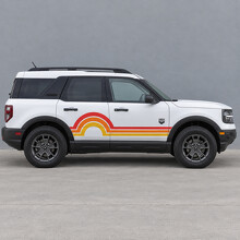 Autocollant vinyle latéral Sunset Disc Big Bend pour Ford Bronco Sport 2024_2