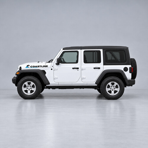 Autocollant vinyle capot vague littorale pour Jeep Wrangler 2021_1