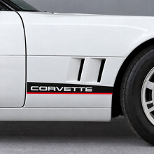 Autocollant vinyle pour ailes Gill Underline pour Chevrolet Corvette C4 1984_2