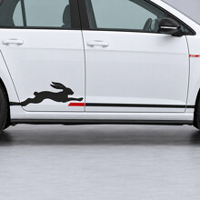 Autocollant Vinyle Décalcomanie Saut de Lapin pour Volkswagen Golf GTI 2019_2