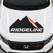 Autocollant en vinyle Open Summit Hood pour Honda Ridgeline 2024_2