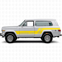 Autocollant Décalcomanie Vinyle Bandes Latérales Cherokee Chief pour Jeep Cherokee 1981-83_5