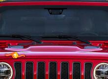 Jeep Wrangler pare-brise Grille Logo crâne autocollant autocollant grill 2