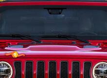 Jeep Wrangler pare-brise Grille Logo crâne autocollant autocollant grill 2