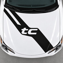 Autocollant en vinyle Open Letter Hood Sash pour Scion tC 2014-2016 Restylage_2