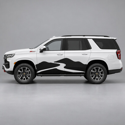 Autocollant vinyle Z71 Boulder Path côté pour Chevrolet Tahoe 2023_1