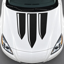 Autocollant Vinyle Capot Trois Lames Shield pour Buick Regal GS 2012-2013_2