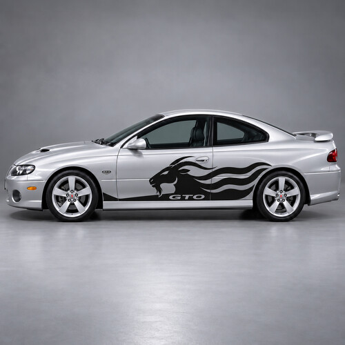 Autocollant Vinyle Latéral 6.0 Goat Smoke pour Pontiac GTO 2006_1