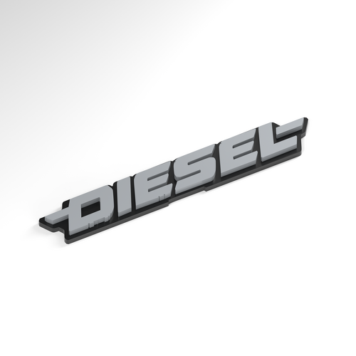 Badge acrylique 3D Diesel Torque