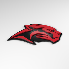 Badge acrylique 3D Panther Low Prowl_3