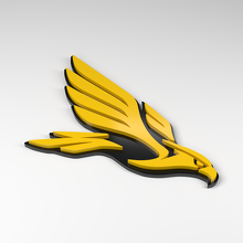 Badge acrylique 3D Falcon Swept Wing_2