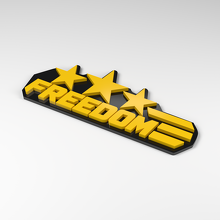 Badge acrylique 3D Freedom Heritage_2