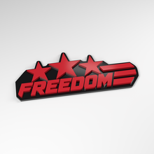 Badge acrylique 3D Freedom Heritage_3