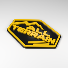 Badge Acrylique 3D Contour Tout Terrain_2