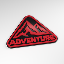 Badge acrylique 3D Adventure Peak_3