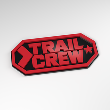 Badge acrylique 3D Trail Crew Club_3
