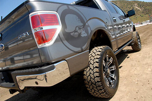 Kit d'autocollants vinyle Metal Mulisha Skull pour table de chevet de muscle car camion