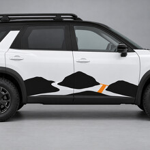 Autocollant Vinyle Latéral Rock Creek Crossing pour Nissan Pathfinder 2023_2