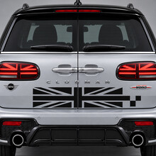 Autocollant en vinyle John Cooper Works Union Checker pour hayon MINI Clubman 2020_2