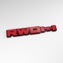 Emblème de voiture acrylique 3D RWD_3
