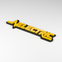 Badge de voiture en acrylique 3D électrique_2