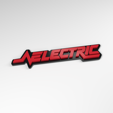 Badge de voiture en acrylique 3D électrique_3