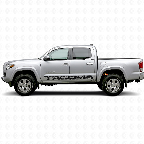 Kit de décalcomanies en vinyle lettrage latéral Tacoma pour Toyota Tacoma 2014-2016