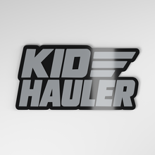 Badge de voiture acrylique 3D Kid Hauler_4