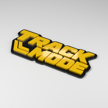 Badge de voiture en acrylique 3D mode piste_2