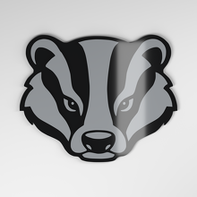 Badge de voiture acrylique 3D Badger_4