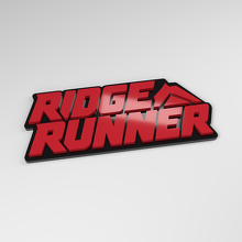Badge de voiture acrylique 3D Ridge Runner_3