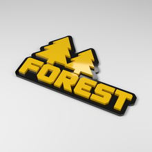 Insigne de voiture acrylique 3D Forest_2