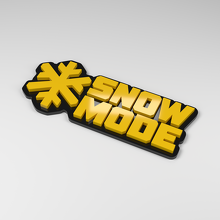 Badge de voiture acrylique 3D mode neige_2