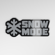 Badge de voiture acrylique 3D mode neige_4
