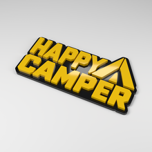Badge de voiture acrylique 3D Happy Camper_2