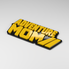 Badge de voiture acrylique 3D Adventure Mom_2