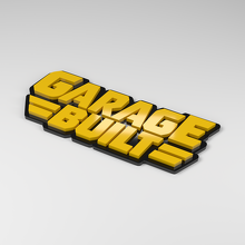 Badge de voiture en acrylique 3D fabriqué en garage_2
