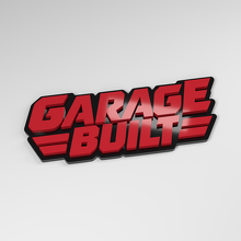 Badge de voiture en acrylique 3D fabriqué en garage_3