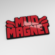 Badge de voiture acrylique 3D Mud Magnet_3