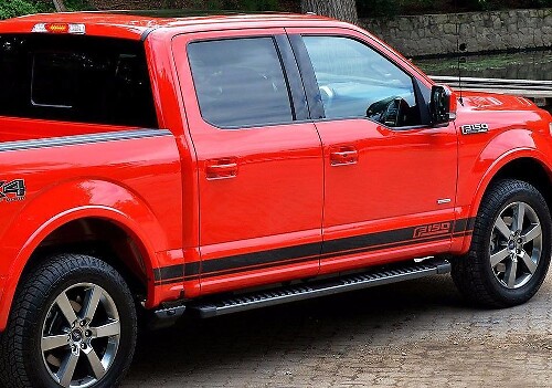 Autocollant graphique bande latérale logo pour Ford F-150