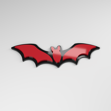 Badge de voiture acrylique 3D Bat_3